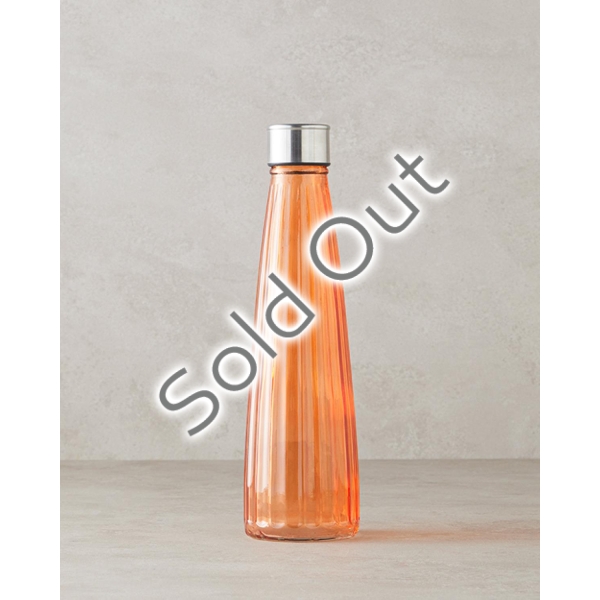 Ribec Glass Bottle 750 ml Orange
