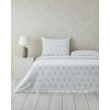 Crispy Bloom Cotton Single Duvet Cover Set 160x220 cm Green