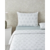 Crispy Bloom Cotton Single Duvet Cover Set 160x220 cm Green