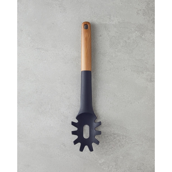 Ciara Plastic Salad Tongs Kitchen Utensil 31.5 cm Black