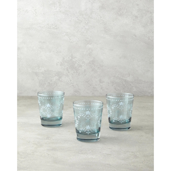 Spruce Glass Handmade 3-Piece Glass 275 ml Green