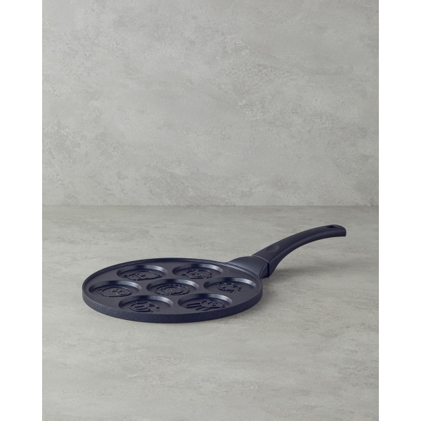 Prime Expert Animals Aluminum Pancake Pan 28 cm Black