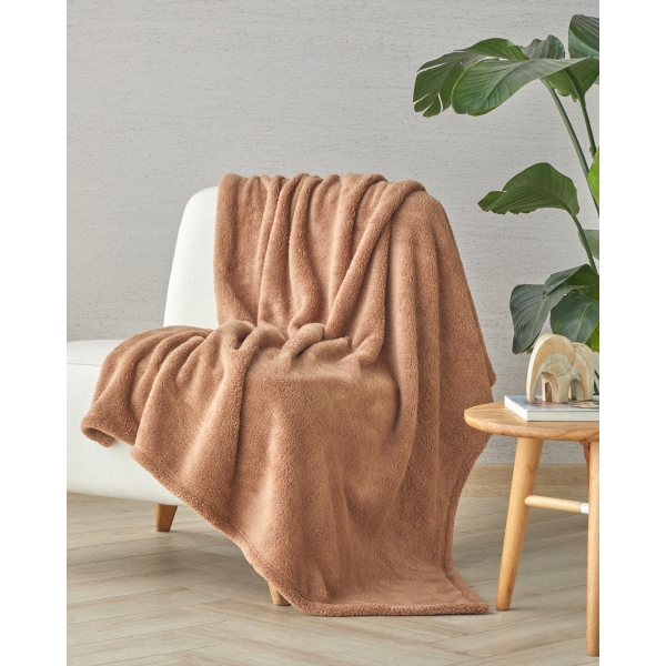 Cozy Wellsoft Tv Blanket 120x170 cm Beige