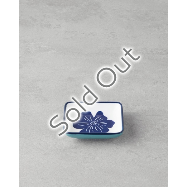 Ophelia Porcelain Snack Bowl 8x7 cm Blue-White