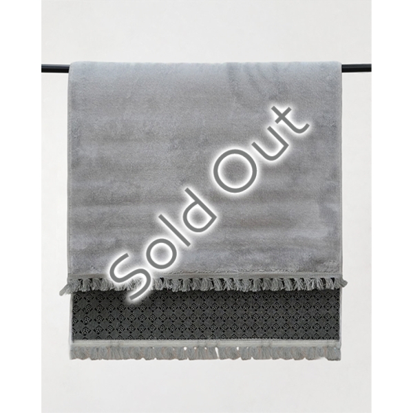 Twilight Plush Carpet 80x150 cm Light Gray