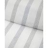 Bold Stitch Yarn Dyed Double Duvet Cover Set 200x220 cm Navy Blue-Green