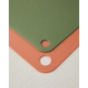 Cut Me Plastic 2-Piece Cutting Board 27-34 cm Orange-green