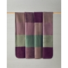 Block Cotton Single Blanket 150x200 cm Beige