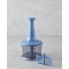 Aline Plastic Food Processor 12.5x10 cm Blue