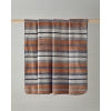 Bold Stripe Acrylic Double Blanket 200x220 cm Anthracite
