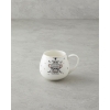 Aquarius New Bone China Mug 325 ml Black-White-Gold