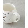 Aquarius New Bone China Mug 325 ml Black-White-Gold