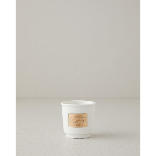 Goldy New Bone China Espresso Cup 90 ml White-Gold