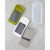 Alissa Plastic 5-Piece Grater 24x11 cm Colored