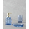 Brush 3 Piece Set Bathroom Set Blue