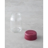 Alesa Glass Spice Jar 190 ml Claret Red