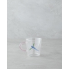 Carole Borosilicate Mug 310 ml Pink - Blue