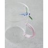 Carole Borosilicate Mug 310 ml Pink - Blue