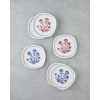 Classic Line Porcelain Cake Set for 6 People 19 cm Colored