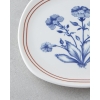 Classic Line Porcelain Cake Set for 6 People 19 cm Colored