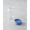 Alina Glass Spice Jar 314 ml Blue
