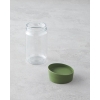 Alina Glass Spice Jar 314 ml Green