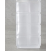 Clare Bathroom Liquid Soap Dispenser 19 cm White