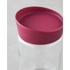Arlene Glass Jar 425 ml Claret Red