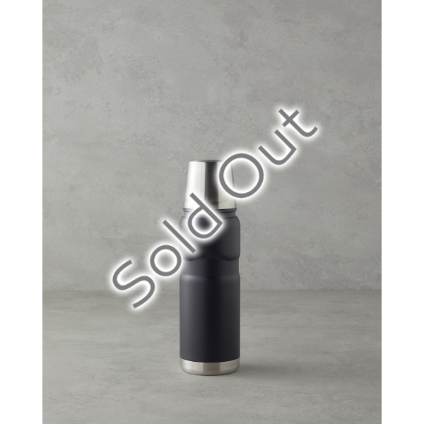 HeatLock Thermos with Steel Cup 500 ml Black