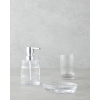 Brush 3 Piece Set Bathroom Set Transparent