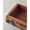 Antique Boho Decorative Box 18x12.5x6.25 cm Black