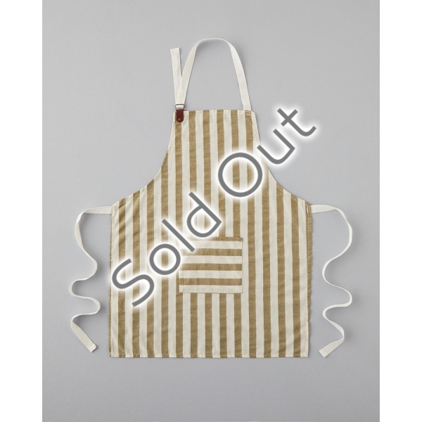Cooker Cotton-Linen Kitchen Apron 70x55 cm Green