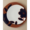 Bohemia Porcelain Cake Plate 21 cm White