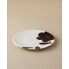 Bohemia Porcelain Cake Plate 21 cm White