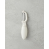 Ciara Plastic Peeler 17 cm Cream