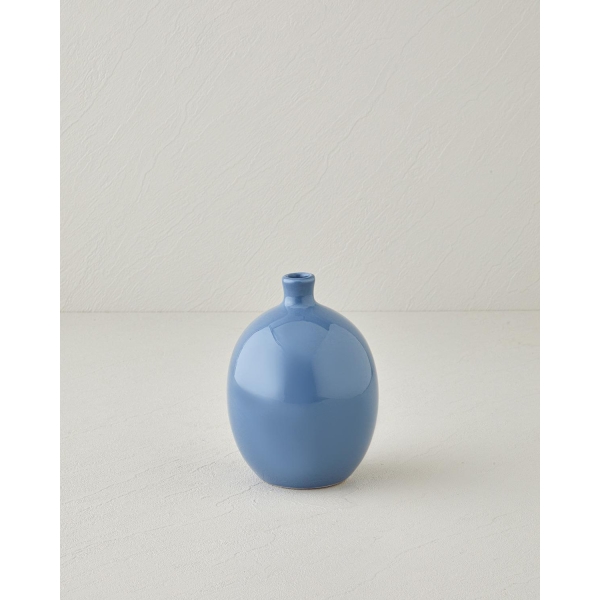 Mita Vase 11x11x14 cm Blue