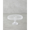 Bubbles Glass Cake Stand 21x11 cm Transparent
