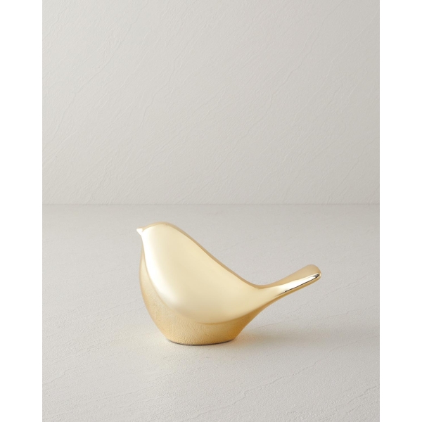 Little Bird Figurine 17x8x11 cm Gold