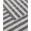 Cooker Cotton-Linen Kitchen Apron 70x55 cm Navy Blue