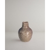 Andro Vase 11.5x11.5x15.5 cm Coffee