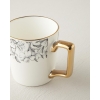 Colorful Love New Bone China Mug 380 ml Gold
