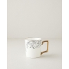 Colorful Love New Bone China Mug 380 ml Gold