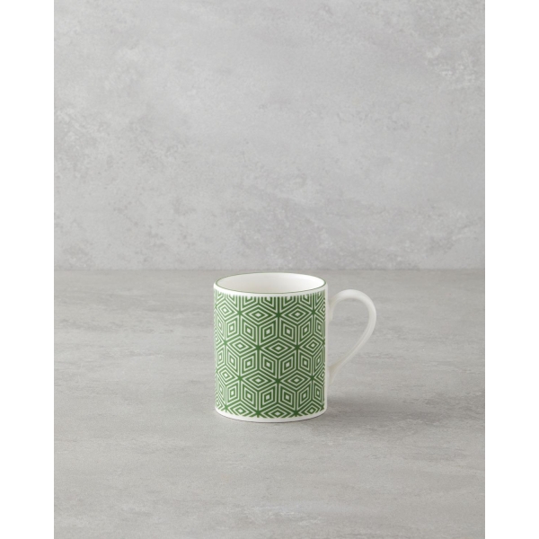 Fedal Bone Porcelain Mug 290 ml Green