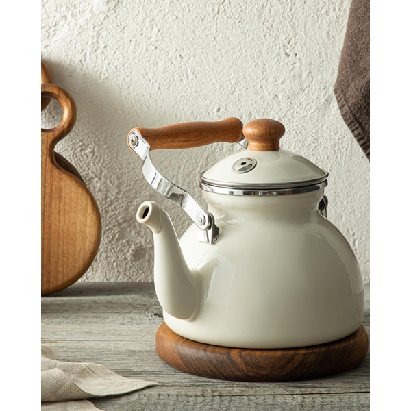 Isidora Enamel Pot 2,4 L Cream