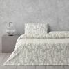 Botanical Spring Double Duvet Cover Set 200x220 cm Beige