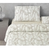 Botanical Spring Double Duvet Cover Set 200x220 cm Beige