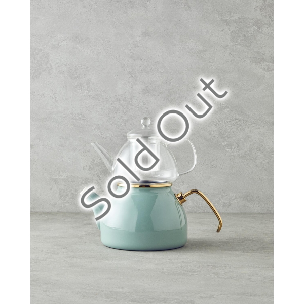 Eliza Enamel Teapot 1.1 L + 2.3 L Mint