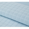 Breezy Escape Cotton Plaid Double Duvet Cover Set 200x220 cm Blue
