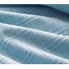 Breezy Escape Cotton Plaid Double Duvet Cover Set 200x220 cm Blue