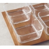 Blend Glass-Bamboo 5 Piece Presentation 10x5 cm Transparent